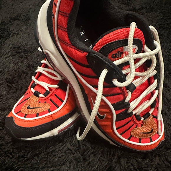 Nike Air Max 98 habanero red and black - Picture 4 of 7